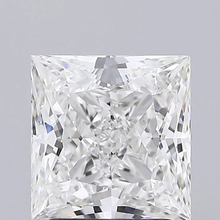 2.02ct Princess Lab Grown Diamond (Colour F, Clarity VS1, IGI Certified)