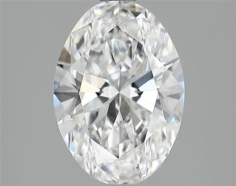 2.87ct Oval Lab Grown Diamond (Colour F, Clarity VVS2, IGI Certified)