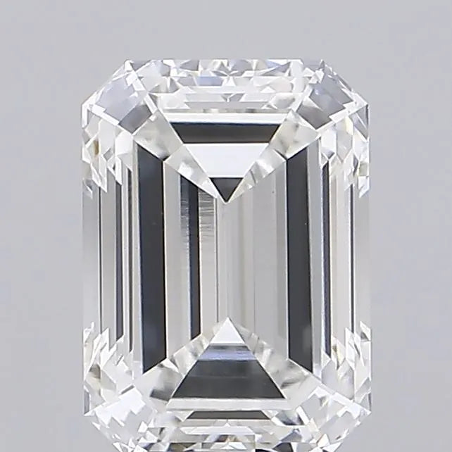 3.10ct Emerald Lab Grown Diamond (Colour F, Clarity VVS2, IGI Certified)