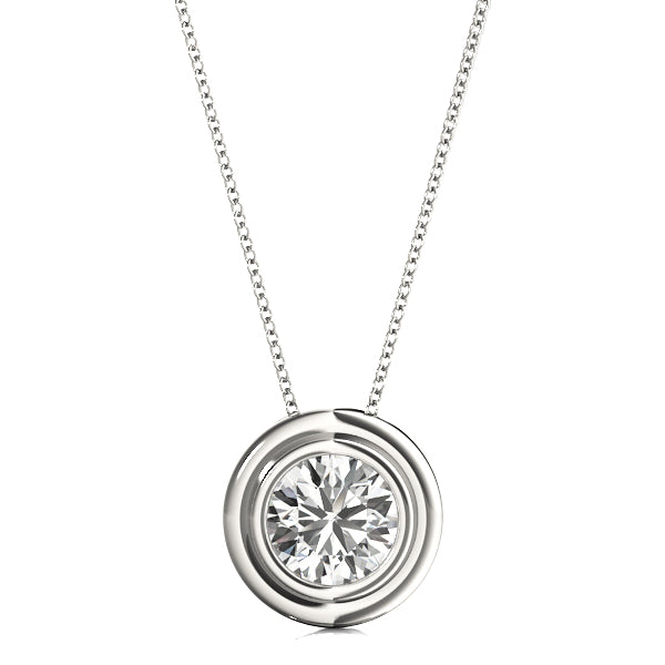 Blackman Solitaire Pendant, product view 3 | Southern Star Diamonds
