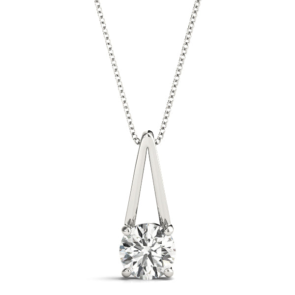 Elowen Solitaire Pendant, product view 3 | Southern Star Diamonds