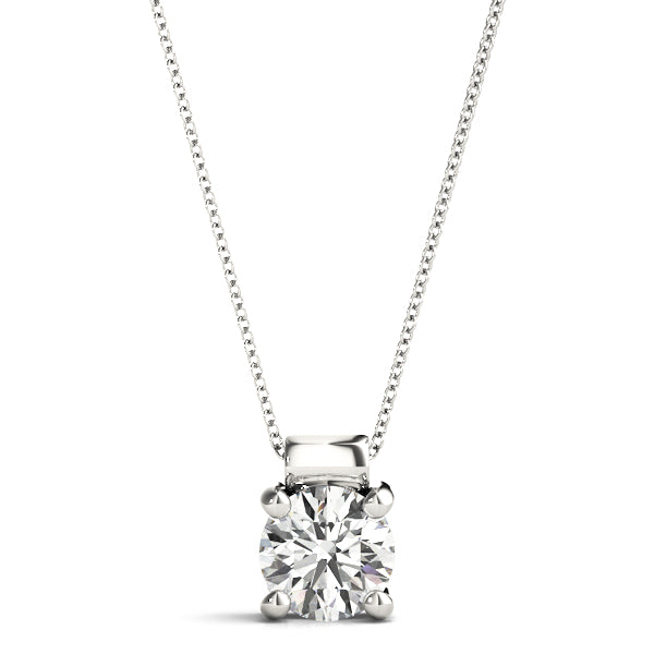 Clover Solitaire Pendant, product view 3 | Southern Star Diamonds