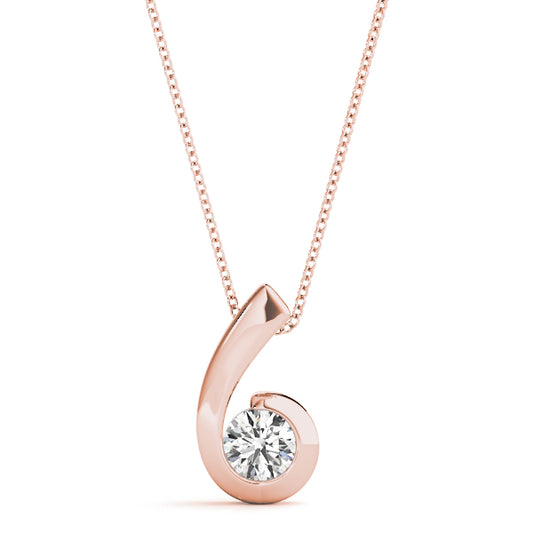 Williams Solitaire Pendant, product view 2 | Southern Star Diamonds