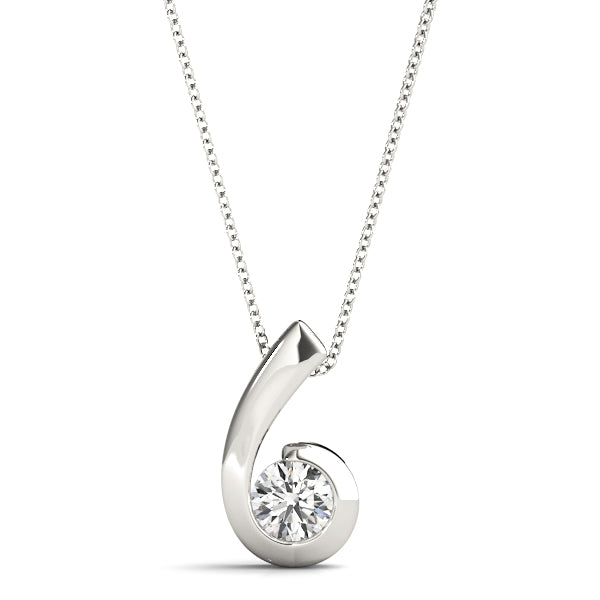Williams Solitaire Pendant, product view 3 | Southern Star Diamonds