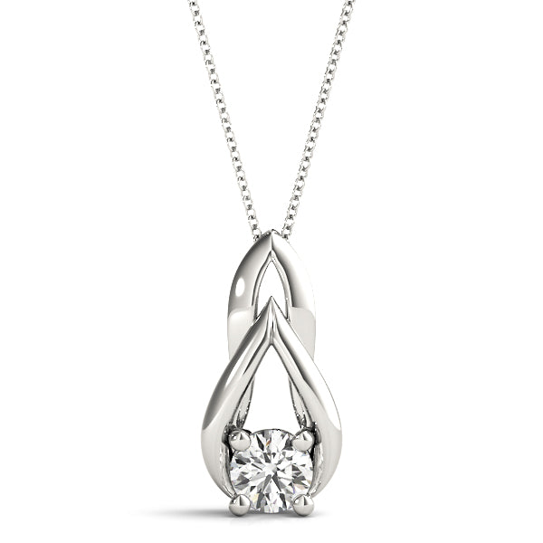 Aster Solitaire Pendant, product view 3 | Southern Star Diamonds