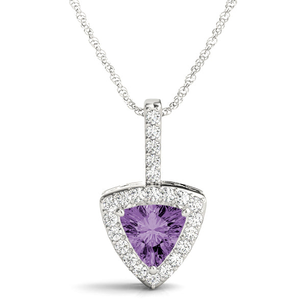 Cordelia Halo Pendant, product view 3 | Southern Star Diamonds