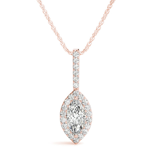Wattle Halo Pendant, product view 2 | Southern Star Diamonds