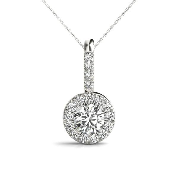 Banksia Halo Pendant, product view 3 | Southern Star Diamonds