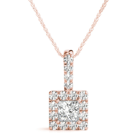 Neilson Halo Pendant, product view 2 | Southern Star Diamonds