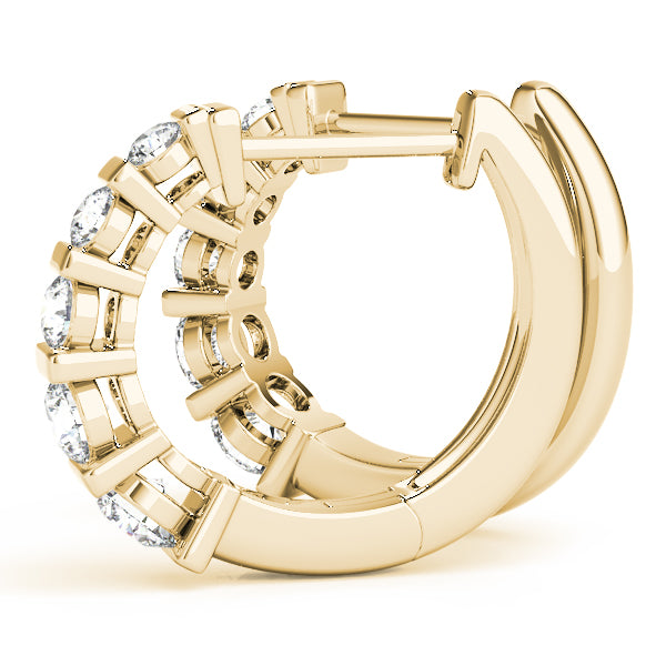 Dickerson Hoop Earrings, product view 3 | Southern Star Diamonds