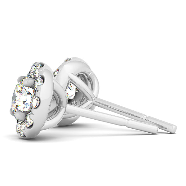 Rosalind Diamond Stud Earrings, product view 2 | Southern Star Diamonds