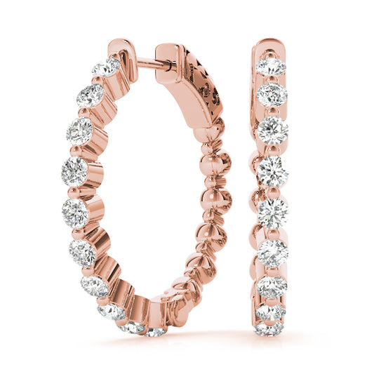 Earrings Hoop Earrings Vault Lock