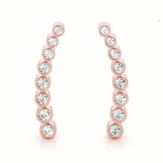 Whiteley Ear Climbers, product view 2 | Southern Star Diamonds