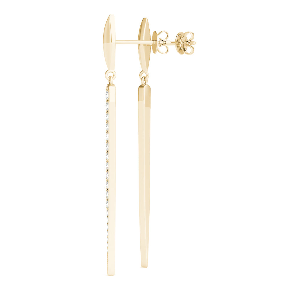 Delphine Drop Earrings, product view 3 | Southern Star Diamonds