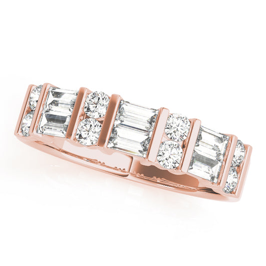 Blackman Baguette Wedding Band, product view 2 | Southern Star Diamonds