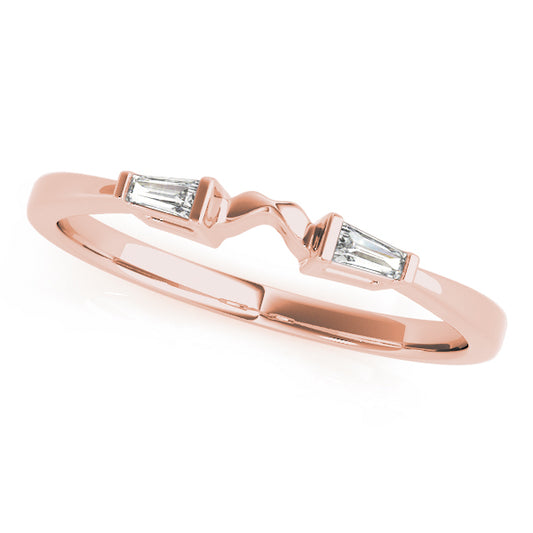 Wedding Bands Fancy Shape Baguette