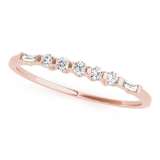 Wedding Bands Fancy Shape Baguette
