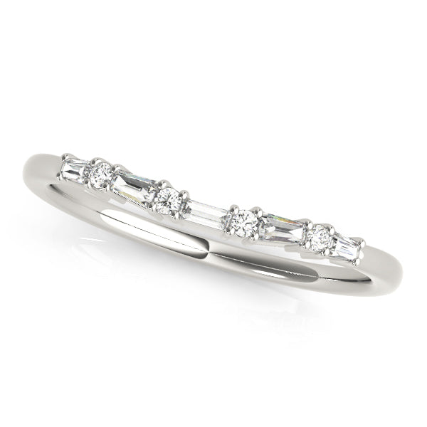 Dampiera Fancy Shape Wedding Band, product view 3 | Southern Star Diamonds