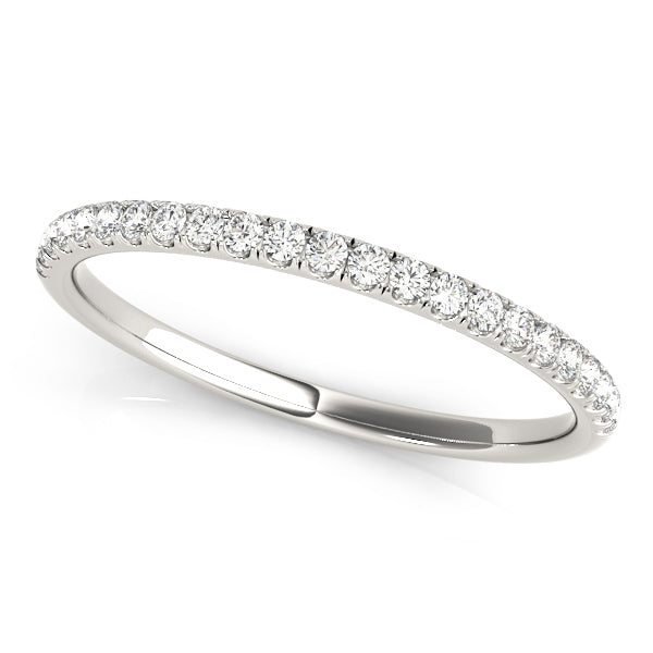 Celestia Prong Set Wedding Band, product view 3 | Southern Star Diamonds