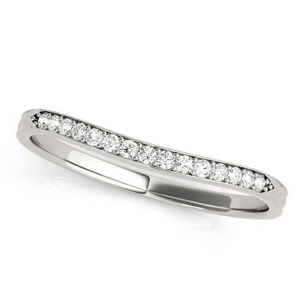 Rosemary Wedding Band, product view 3 | Southern Star Diamonds