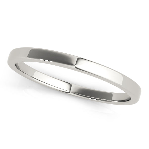 Rosalind Plain Wedding Band, product view 3 | Southern Star Diamonds