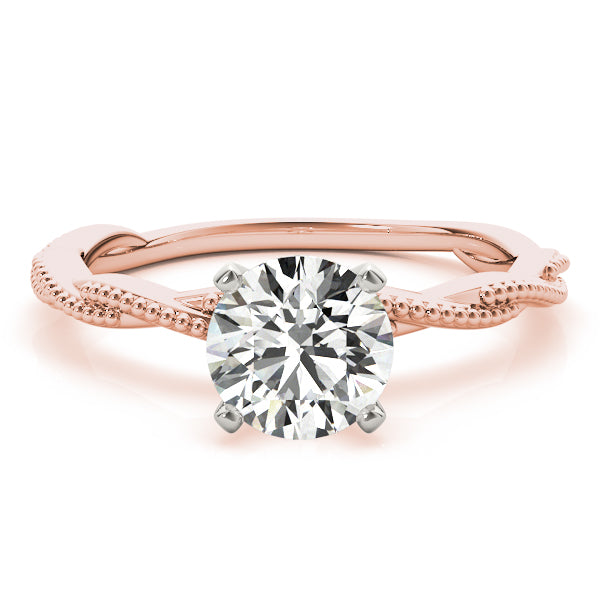 Eucalyptus Twisted Wedding Band, product view 3 | Southern Star Diamonds