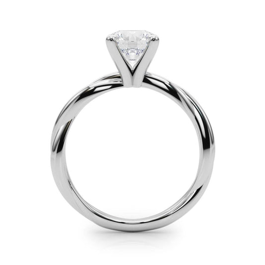 Echinopogon Unique Engagement Ring - Side