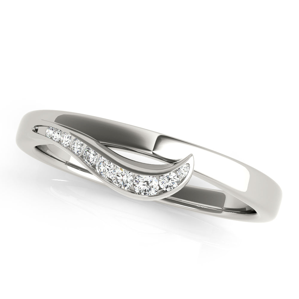 Ivy Wedding Band, product view 3 | Southern Star Diamonds