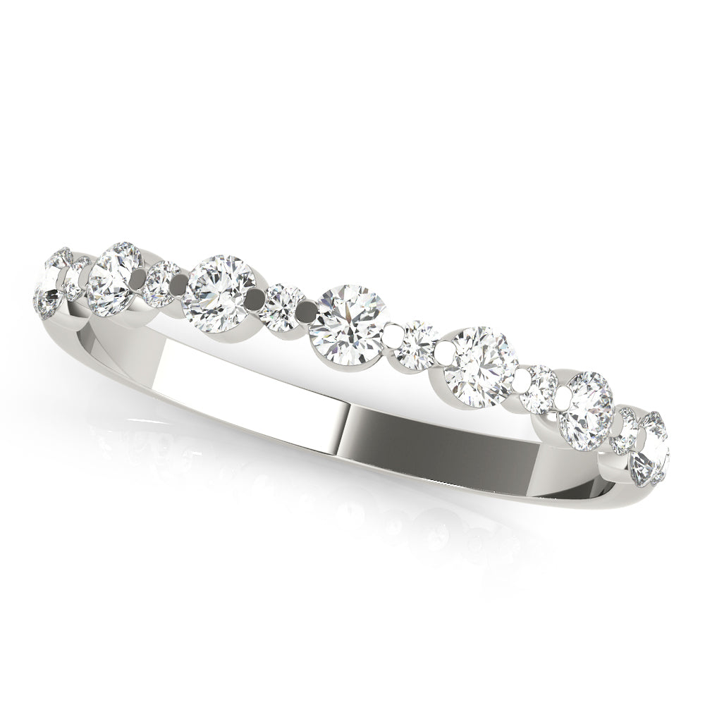 Myrtle Wedding Band, product view 3 | Southern Star Diamonds
