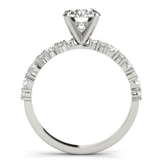 Quercus Engagement Engagement Ring - Side