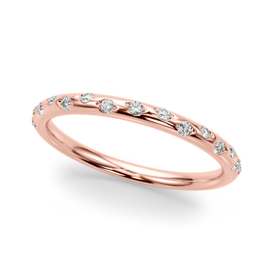 Wisteria Wedding Band, product view 2 | Southern Star Diamonds