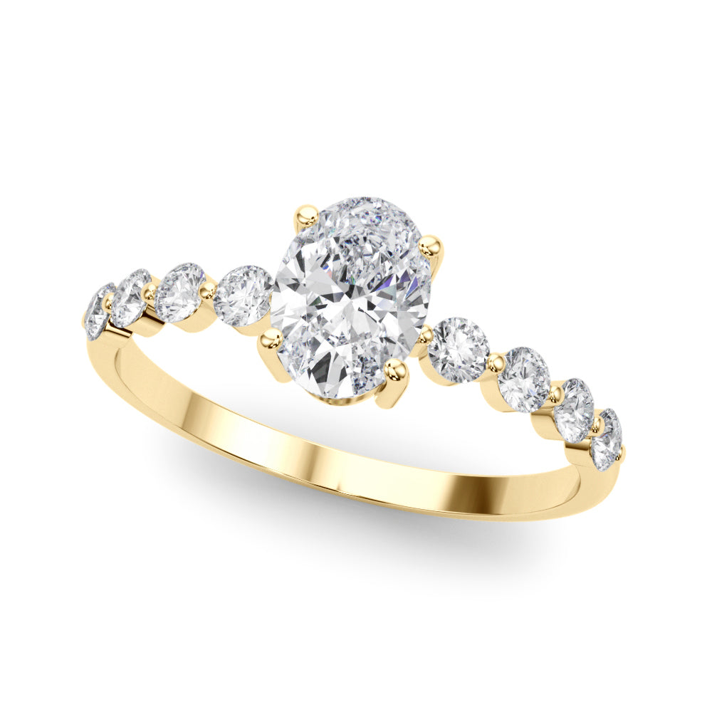 Camille Engagement Ring — 51206-E-5X3