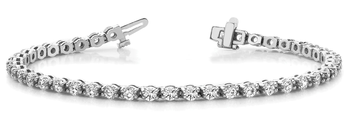 Brielle Bar Set Tennis Bracelet, product view 3 | Southern Star Diamonds