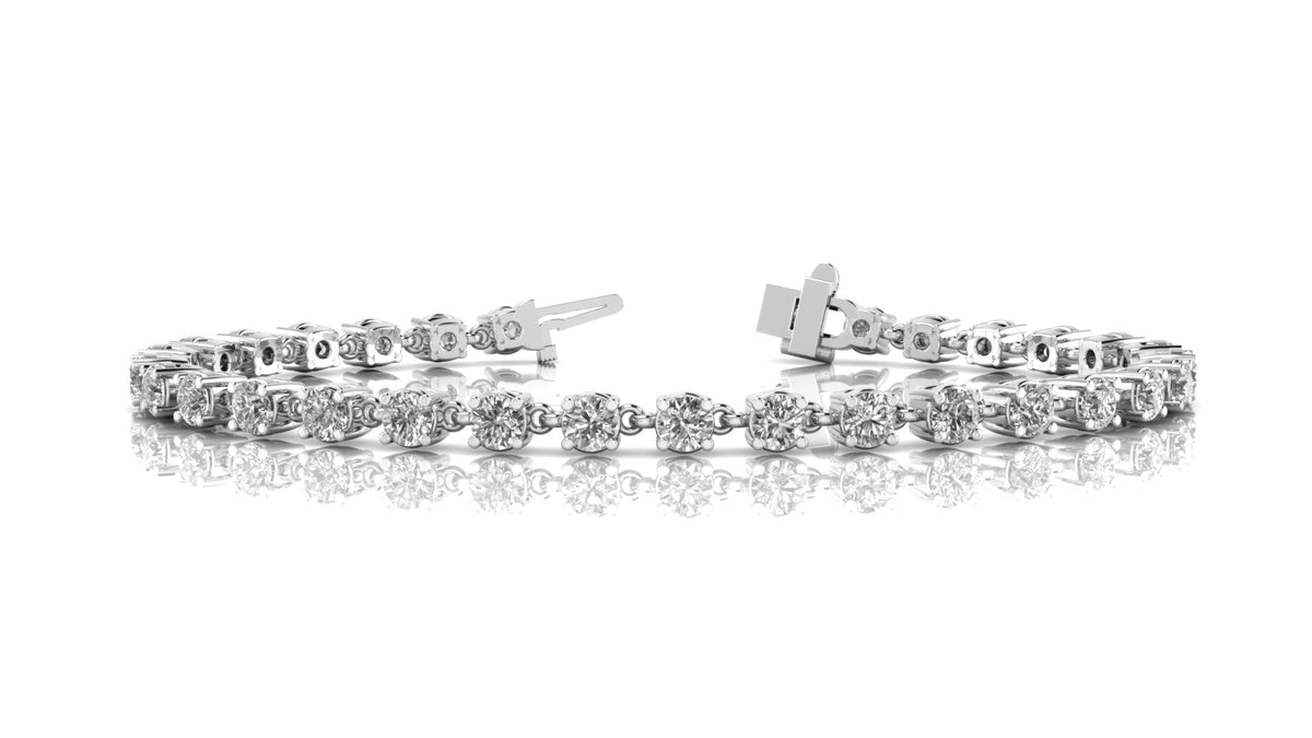 Poppy 4 Prong Bracelet, product view 3 | Southern Star Diamonds