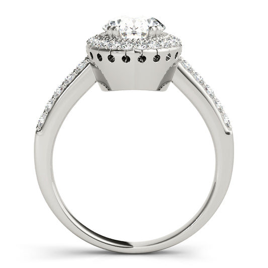 Kalanchoe Engagement Engagement Ring - Side