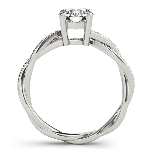 Onopordum Engagement Engagement Ring - Side