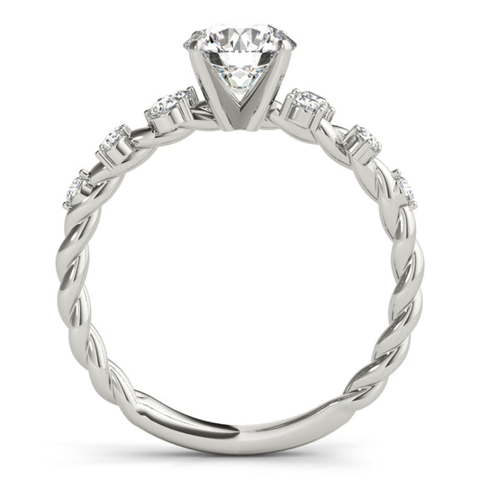 Uncinia Engagement Engagement Ring - Side
