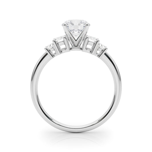 Verbascum Engagement Engagement Ring - Side