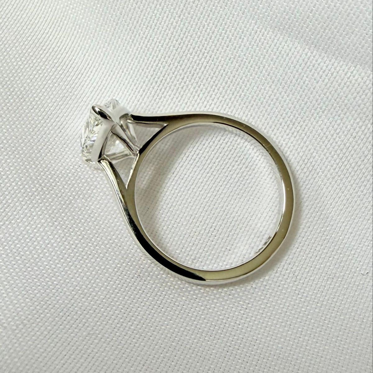 Ready To Ship - Emma 2.5 ct Pear Lab Grown Solitare Ring