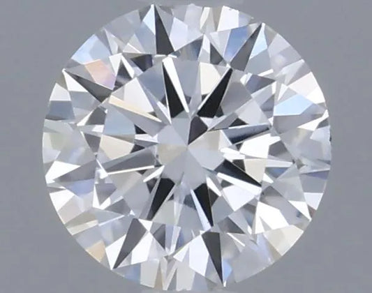 0.18ct Round Lab Grown Diamond (Colour D, Clarity VS1, Cut EX, IGI Certified)