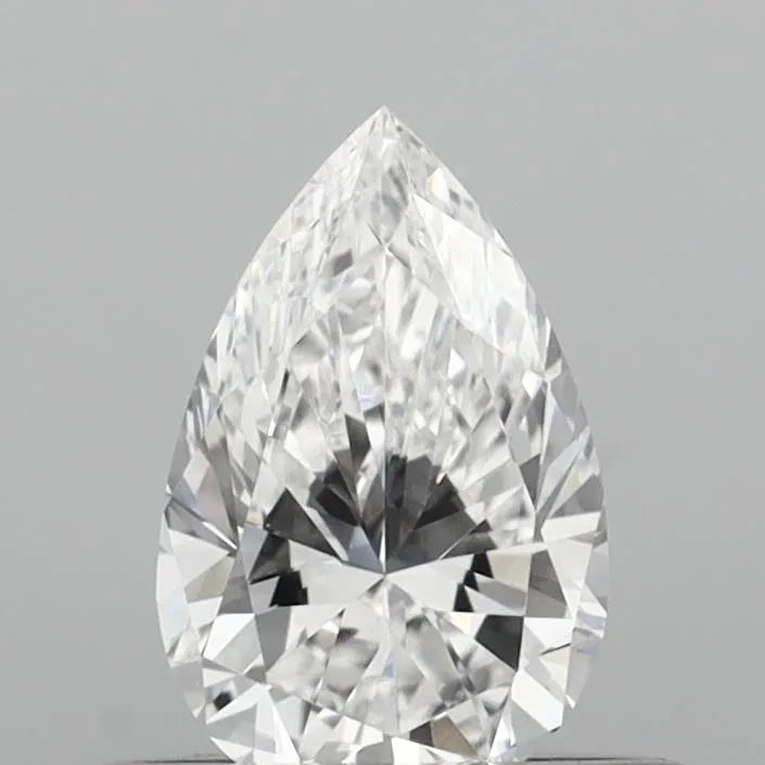 0.51ct Pear Lab Grown Diamond (Colour D, Clarity VS2, IGI Certified)