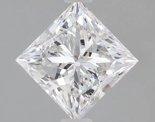 1.60ct Princess Lab Grown Diamond (Colour D, Clarity VS1, IGI Certified)