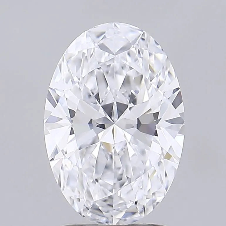 1.83ct Oval Lab Grown Diamond (Colour D, Clarity VVS1, Cut EX, IGI Certified)