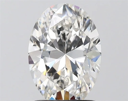 1.86ct Oval Lab Grown Diamond (Colour F, Clarity VS1, IGI Certified)