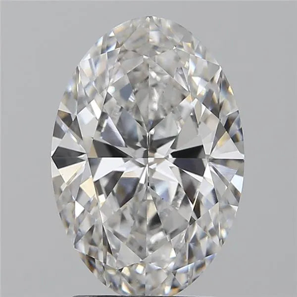 2.00ct Oval Lab Grown Diamond (Colour E, Clarity VS1, IGI Certified)