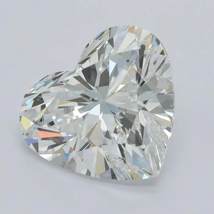 2.01ct Heart Lab Grown Diamond (Colour D, Clarity VVS1, IGI Certified)