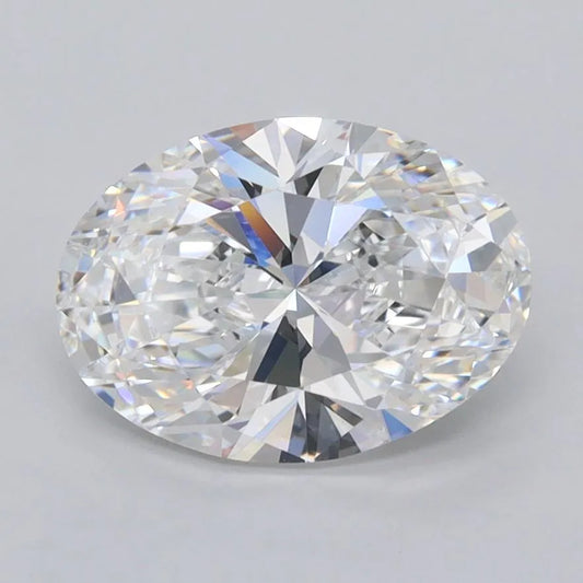 2.04ct Oval Lab Grown Diamond (Colour D, Clarity VVS1, IGI Certified)