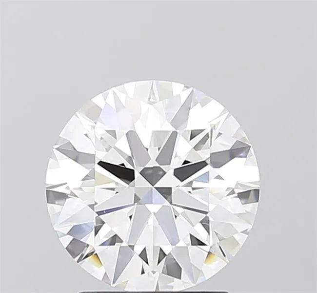 2.07ct Round Lab Grown Diamond (Colour E, Clarity VVS1, Cut ID, IGI Certified)