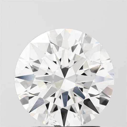 2.10ct Round Lab Grown Diamond (Colour F, Clarity VVS2, Cut ID, IGI Certified)