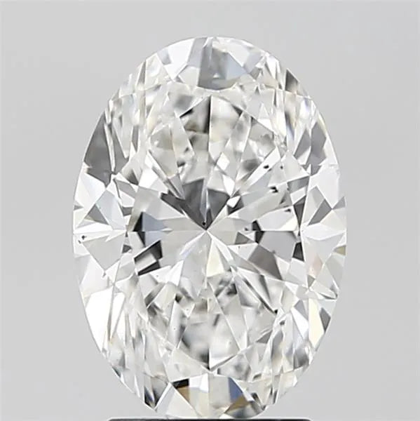 2.50ct Oval Lab Grown Diamond (Colour E, Clarity VS2, IGI Certified)